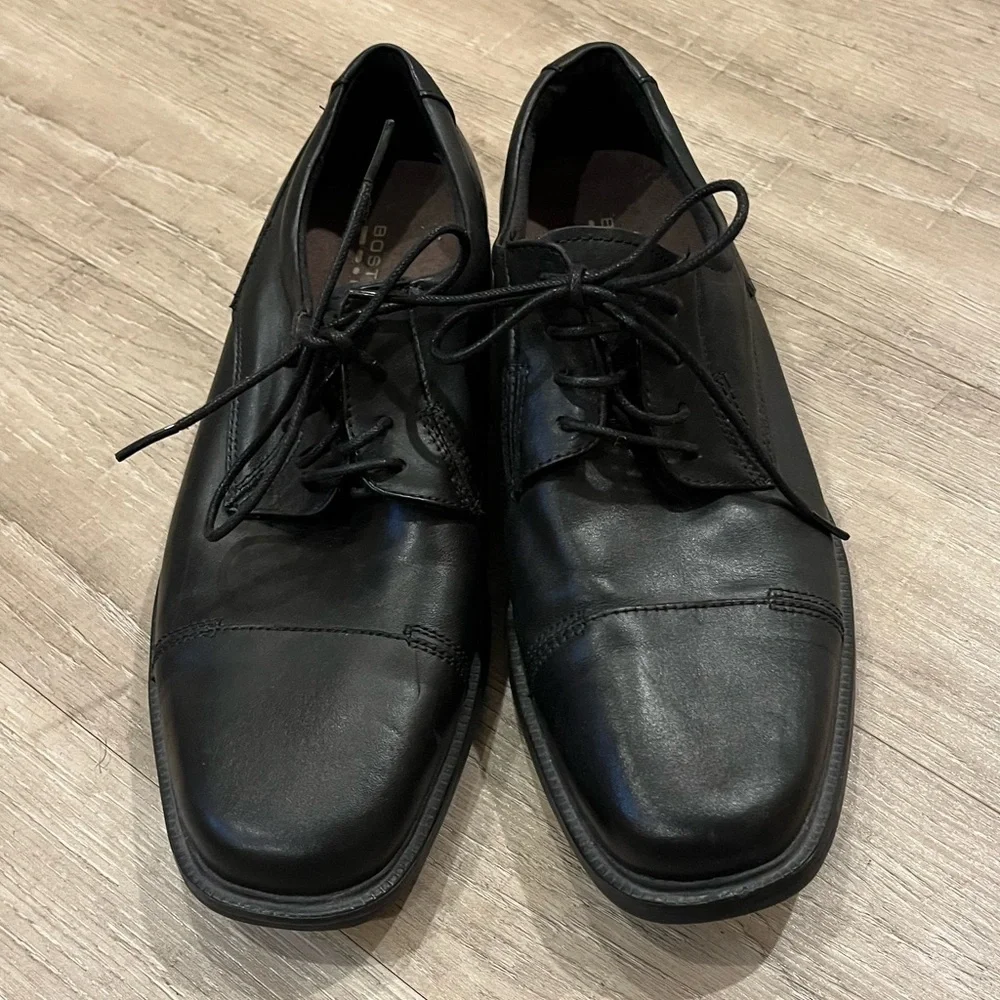Bostonian Flexlite Classic Black Men's Dress Shoes 9M NWOT